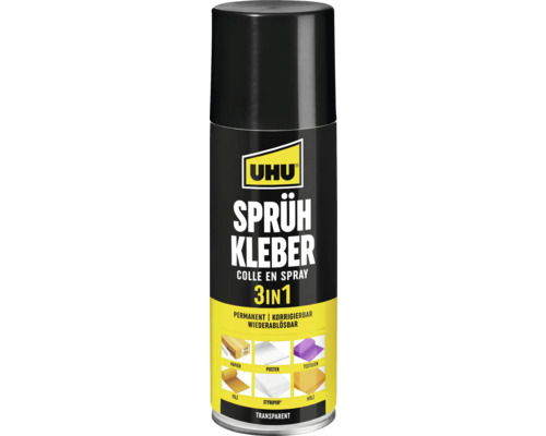 UHU 3-in-1 Spraylijm 200 ml