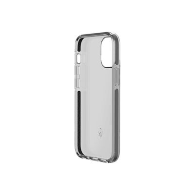 Force Case Life - coque de protection pour Iphone 12 Mini - transparent contour noir