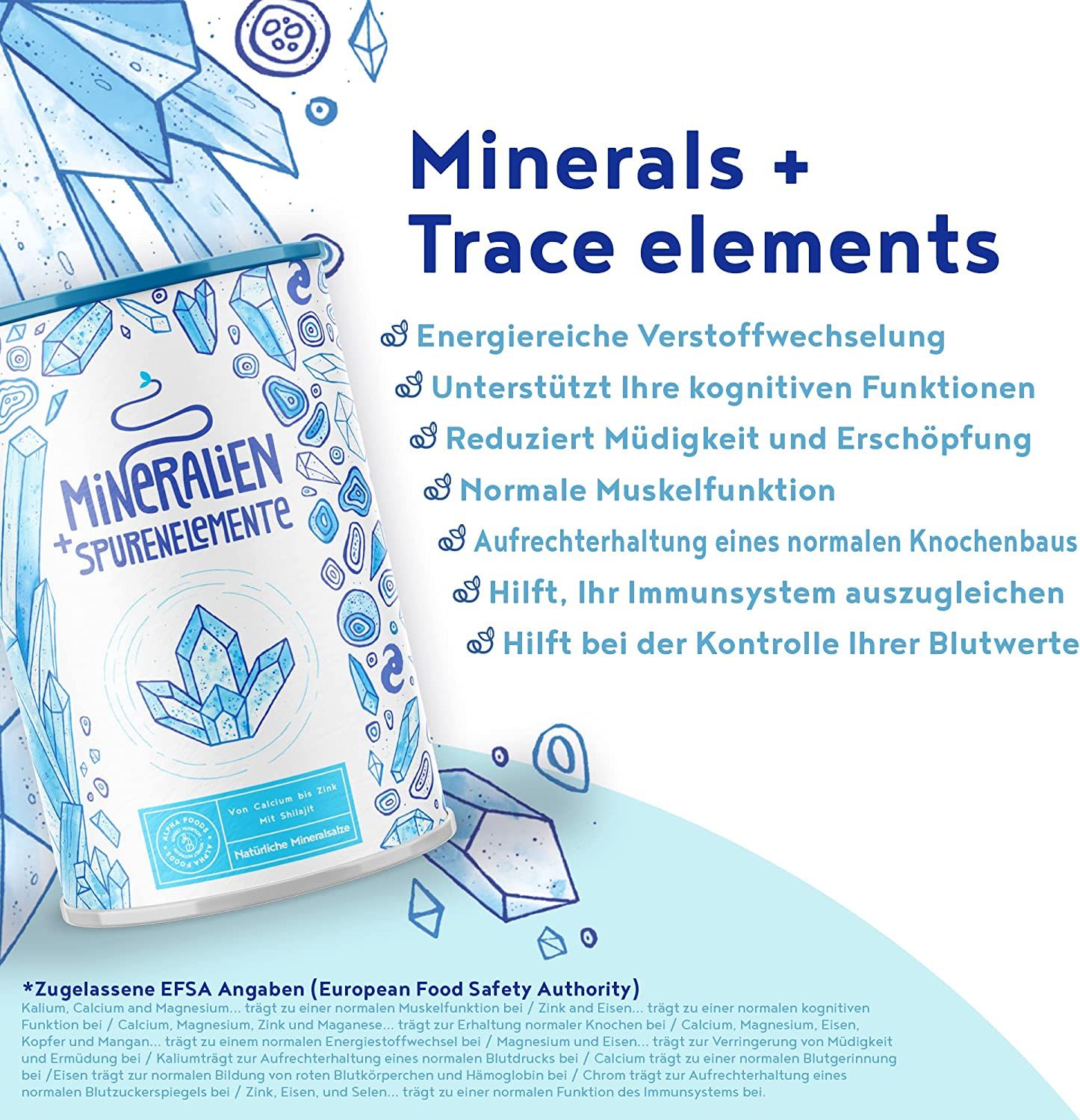 Mineralien und Spurenelemente - Mit Ur-Essenz Shilajit