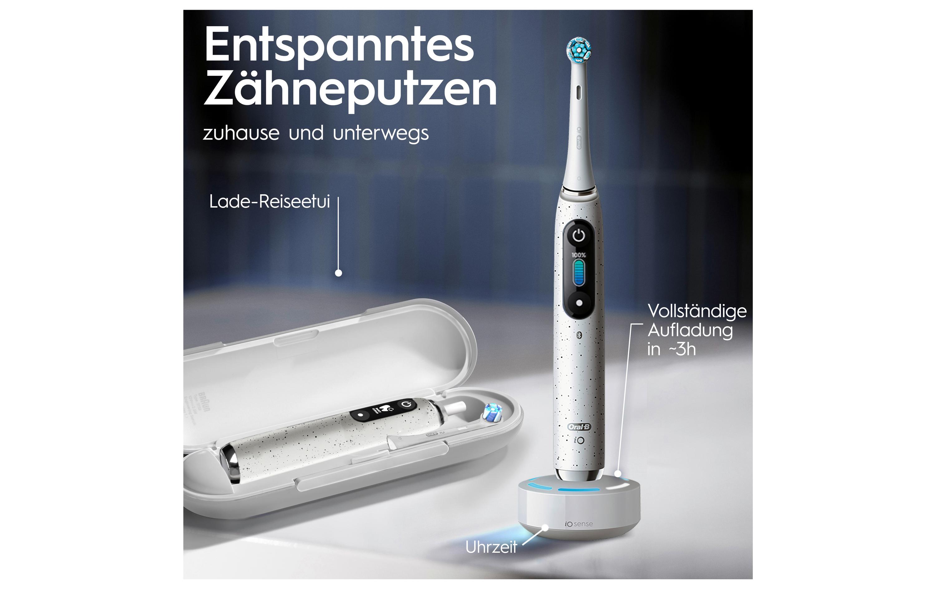 Mikrovibrationszahnbürste iO Series 10 Weiss<br>Elektrische Zahnbürste
