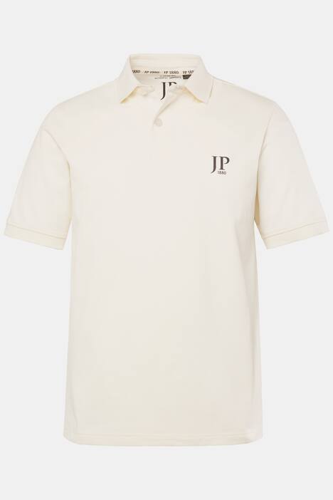 Poloshirts, Basic, 2er-Pack, Piqué, gekämmte Baumwolle, offwhite | Ulla Popken