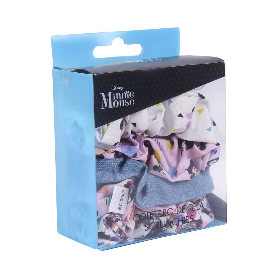 Cerda - Hair Accessories Scrunchies 5 pieces - Disney Minnie (2500001911)