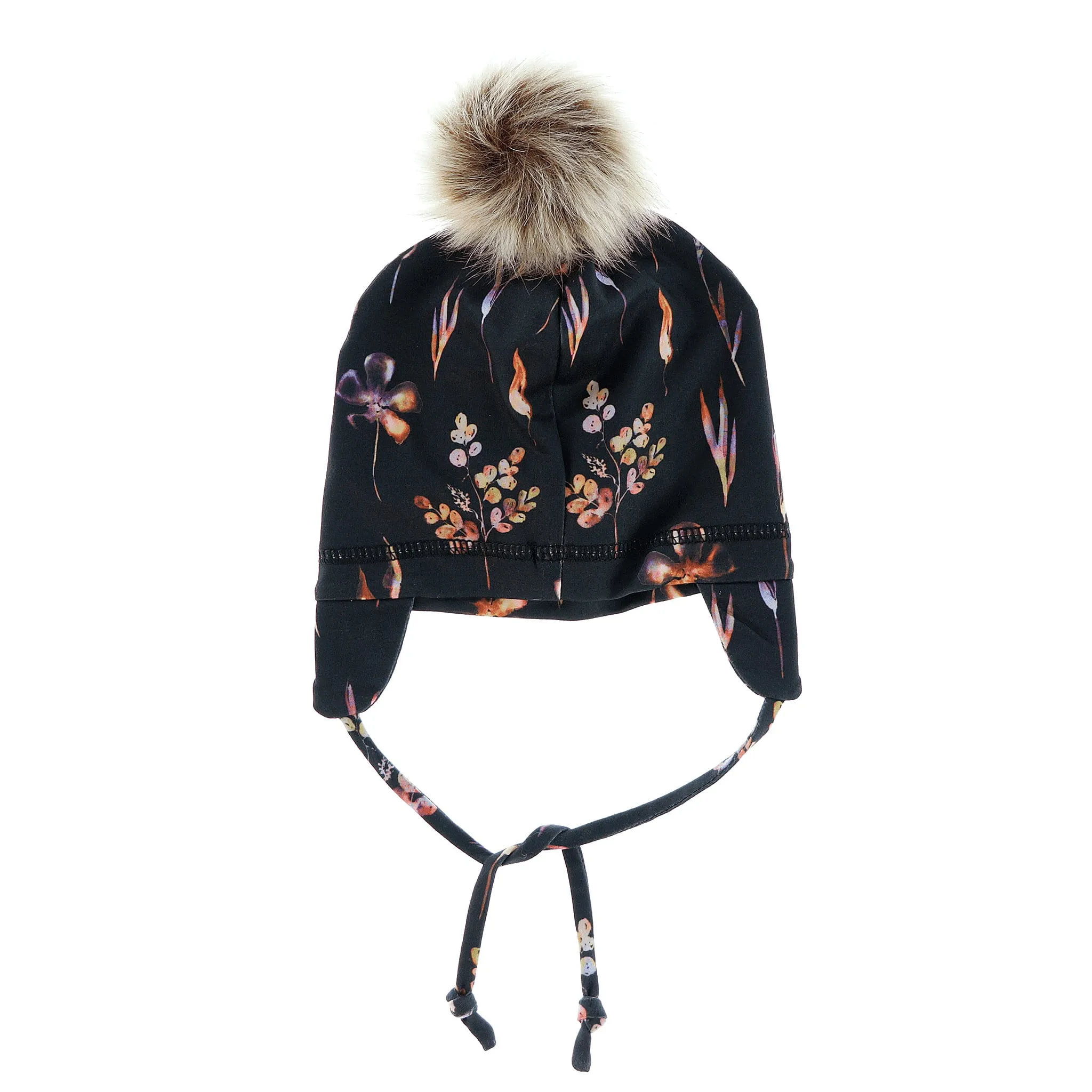 Deer Mountain Tuque Pompon Anemones 6-24mois