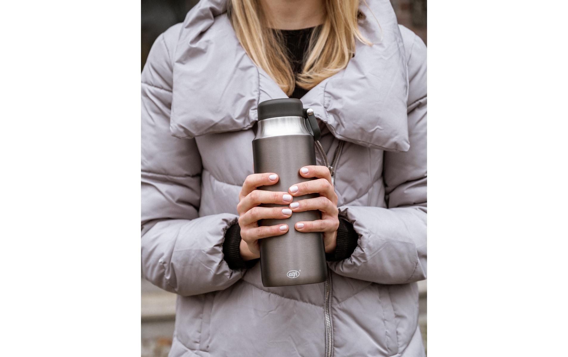 Thermosflasche Tea 900 ml, DunkelgrauIsolierflasche