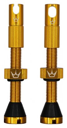 Valves Tubeless Peaty's x Chris King MK2 42 mm Or