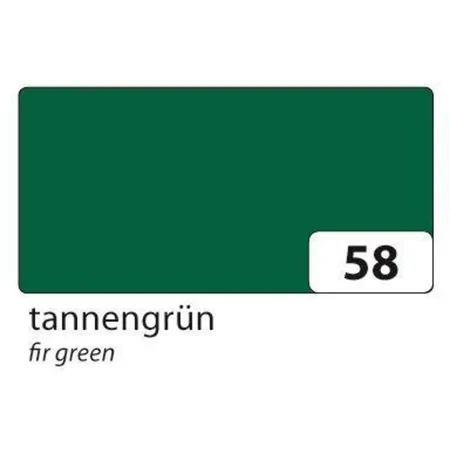 Folia Tonpapier tannengrün, A4, 100 Blatt