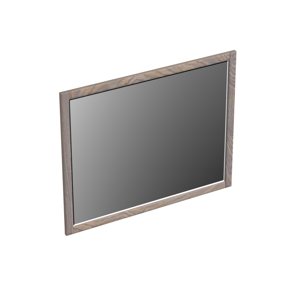 Forzalaqua Gela spiegel 100x80cm silver grey