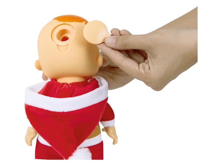 Kleine Knuffel in kerstkleding