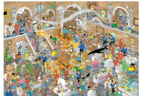 Jan van Haasteren - Rariteitenkabinet Puzzel - 3000 Stukjes