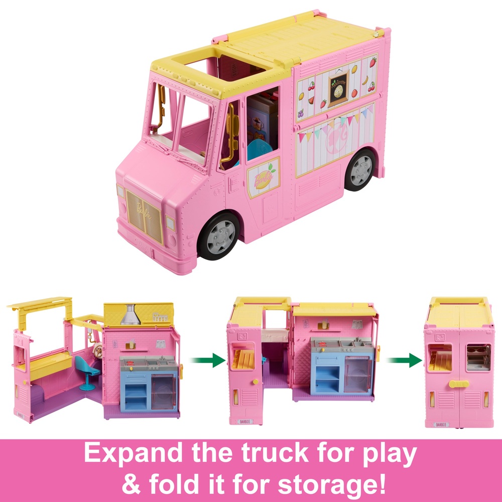 Barbie Limonadenwagen-Spielset mit Zubehör