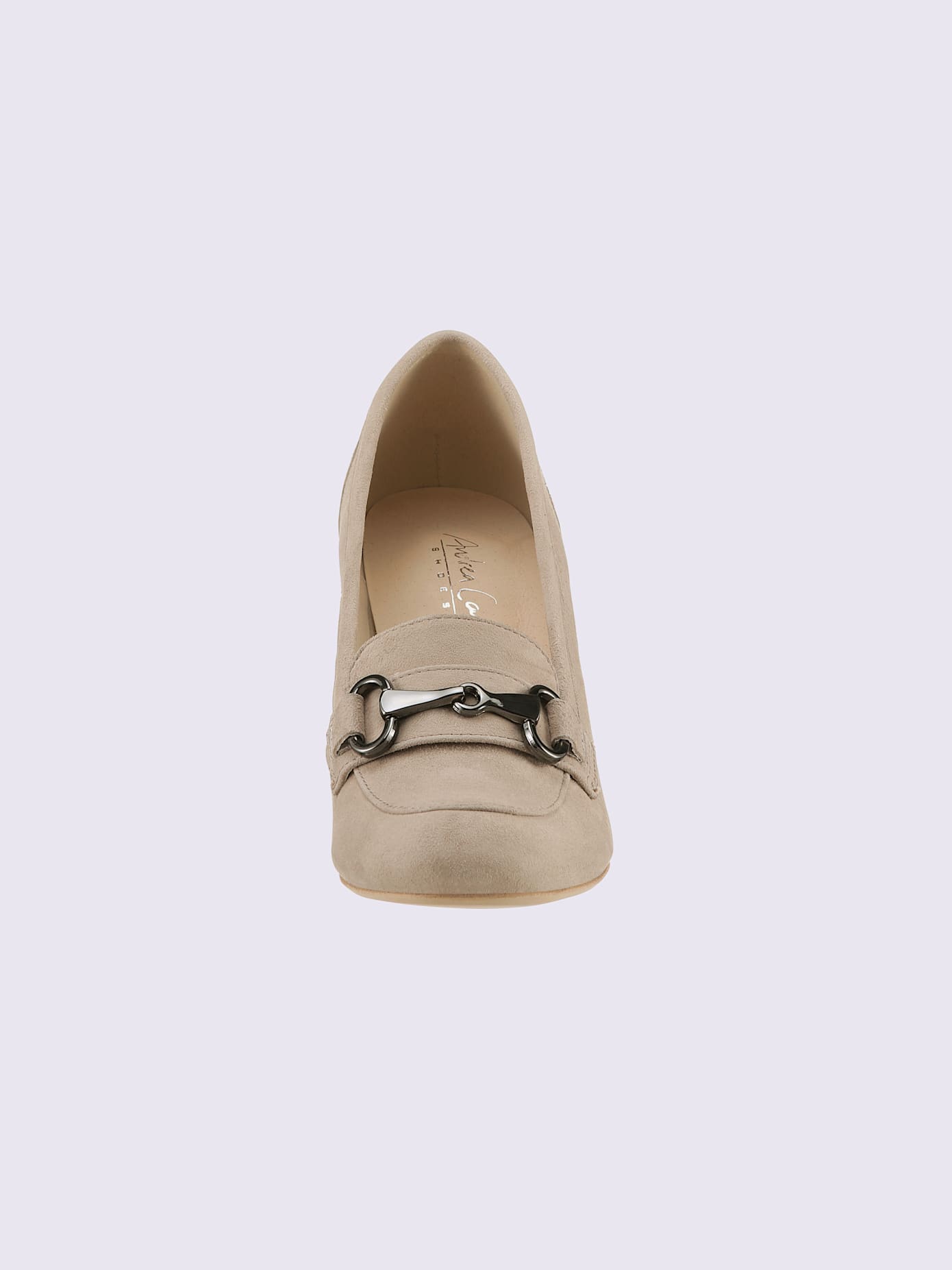 Escarpins cuir velours de chèvre
