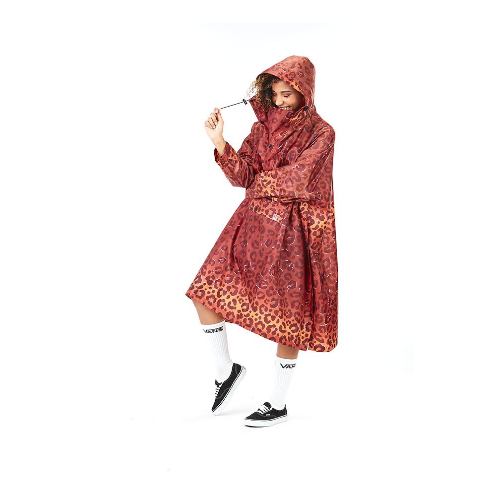 After Essentials RAIN - Poncho leopard