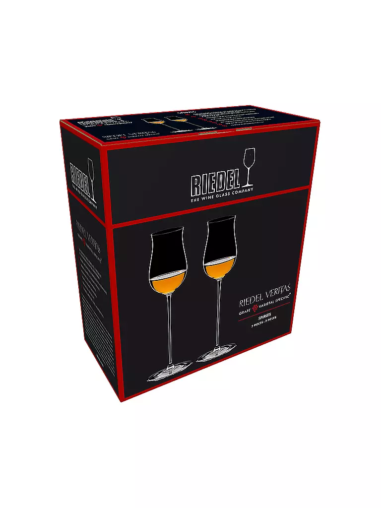 RIEDEL Spirituosenglas 2er Set VERITAS 152ml transparent