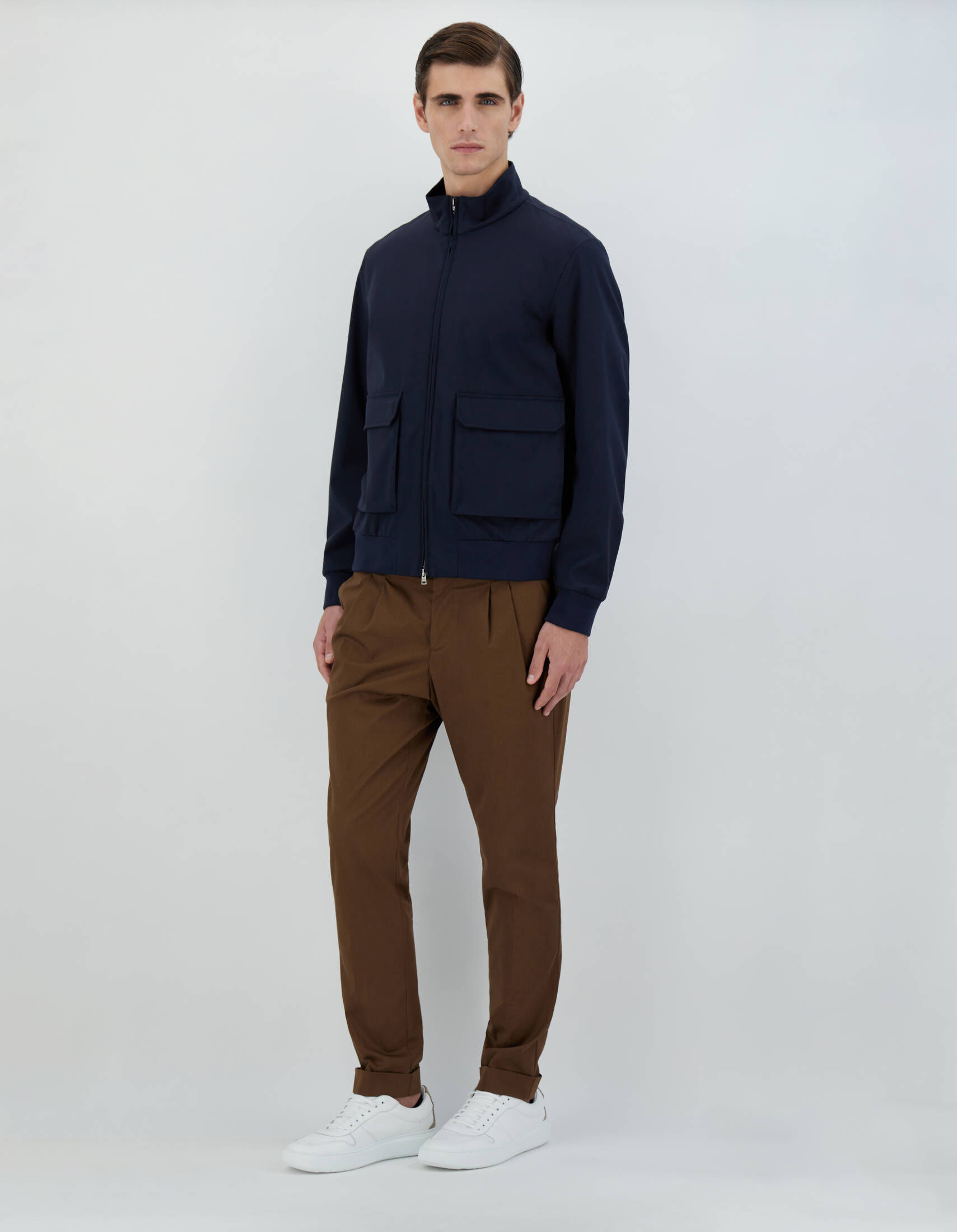 Herno| Herren Blouson LAYERS WOOL STORM