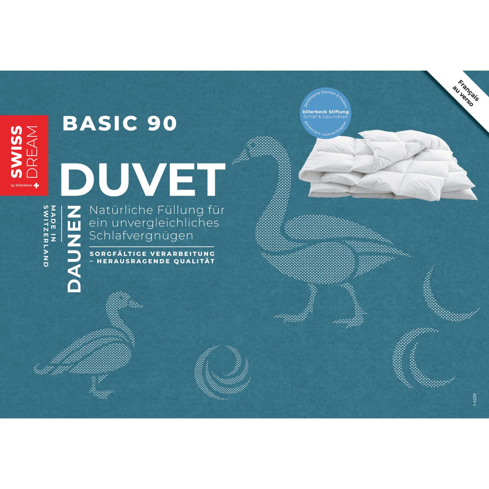 Billerbeck Daunenduvet BSB, 160 x 240 cm
