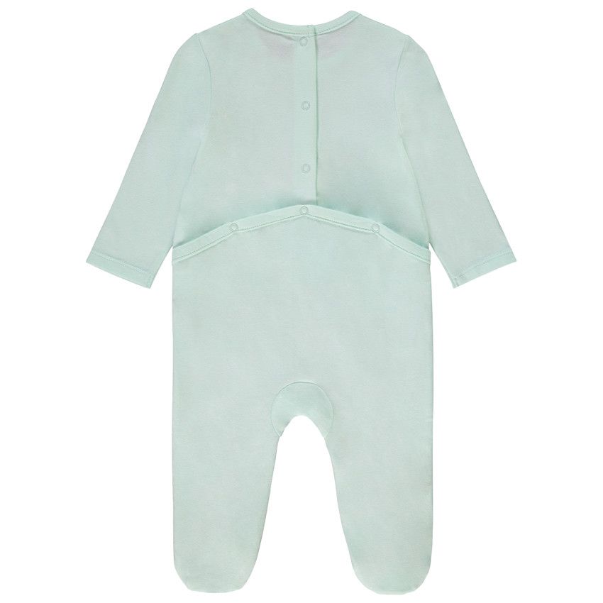Dors-bien uni print fantaisie pour bébé fille - Vert