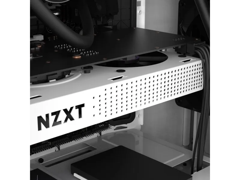 NZXT Kraken G12 - Systembøjle til flydende køling til videokort - 92 mm - hvidmatteret - for Kraken X31, X40, X41, X42, X52, X60, X61, X62