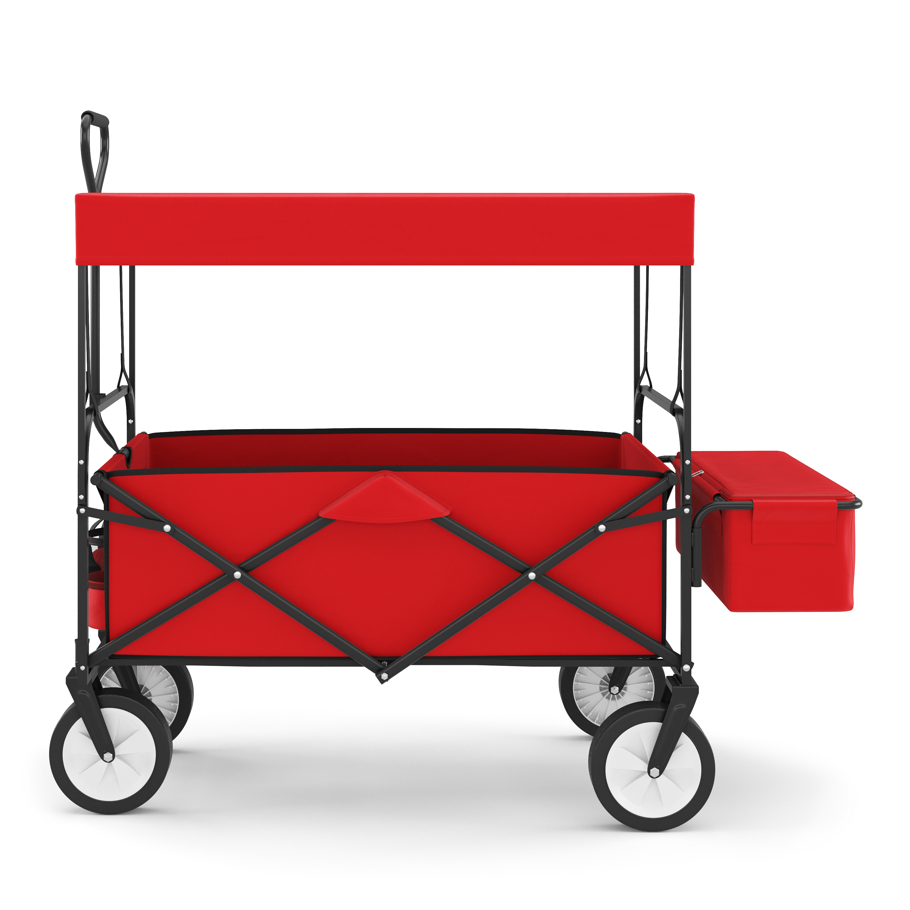 Bollerwagen faltbar mit Dach