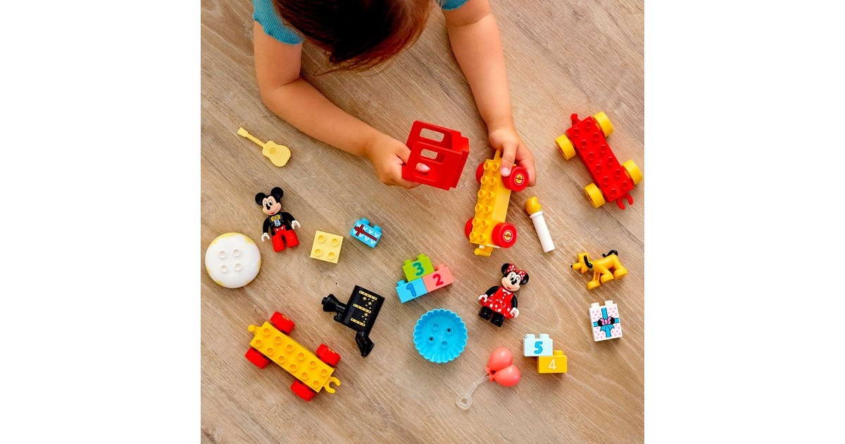 LEGODUPLO - Mickey & Minnie verjaardagstrein Constructiespeelgoed  (10941)
