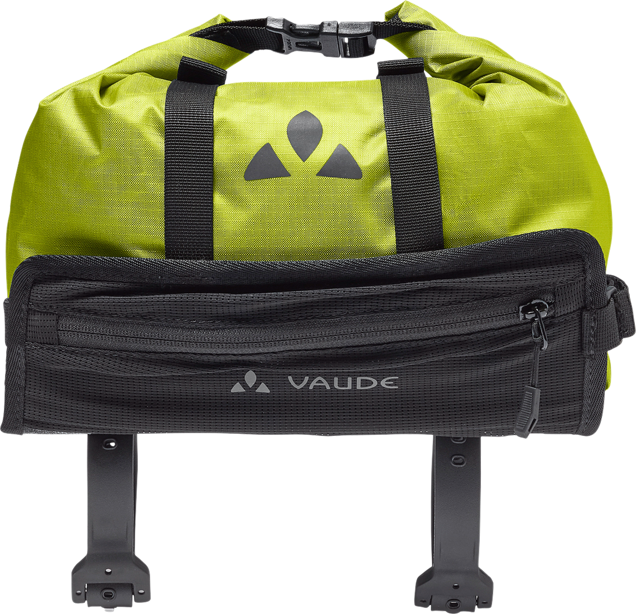 Vaude Trailguide II Oberrohr Fahrradtasche 3 Liter hellgrün/schwarz