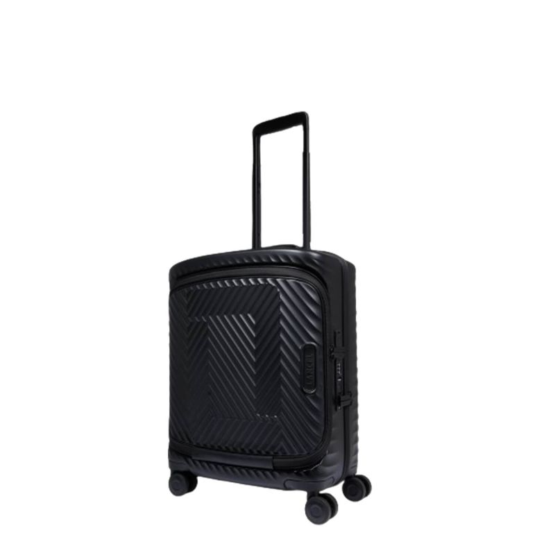 Valise cabine avec une poche frontale Atlas 55 cm Black