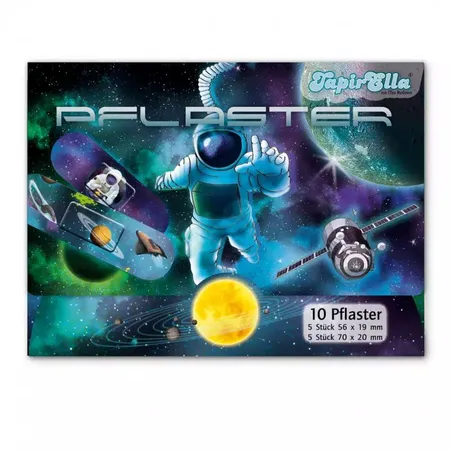 Lutz Mauder TapirElla Pflasterbriefchen Space, 10er Packung