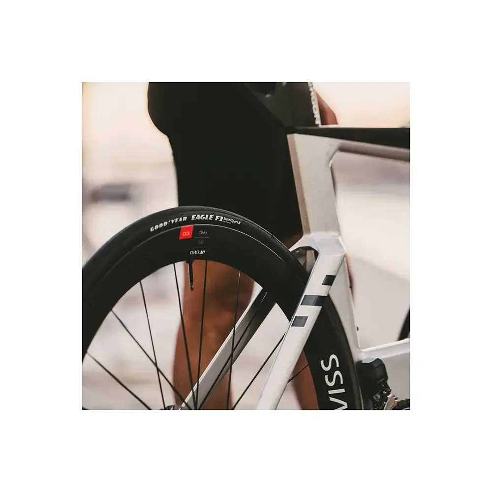 Goodyear Eagle F1 Supersport R TLR Racefiets Band Zwart