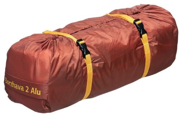 Turbat Borzhava 2 Alu tente pour 2 personnes - jaune