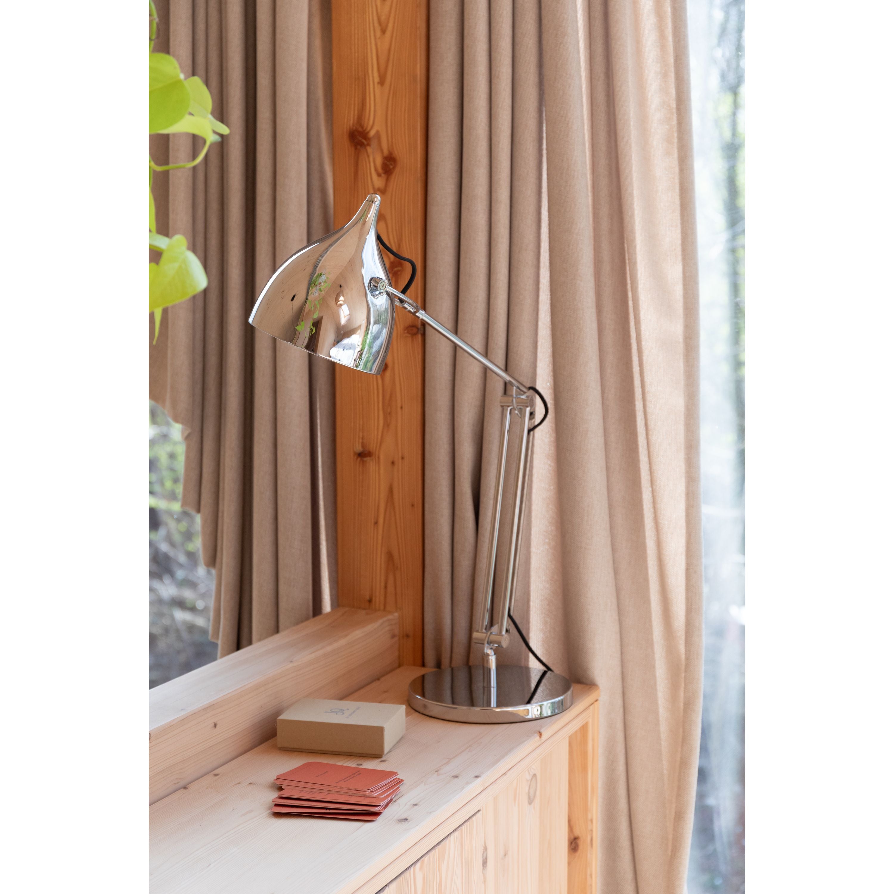 Zuiver Reader Bureaulamp Chrome - Zilver