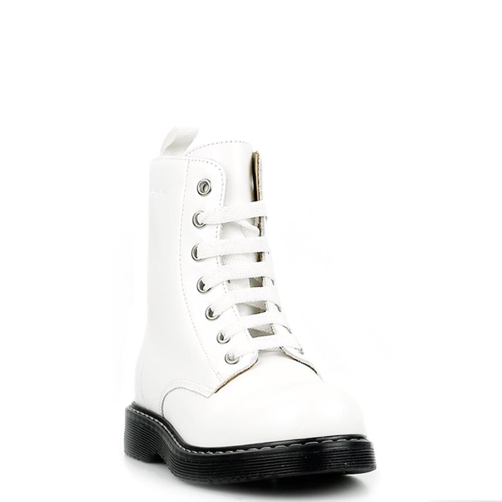 Zecchino d'Oro meisjes veterboots wit