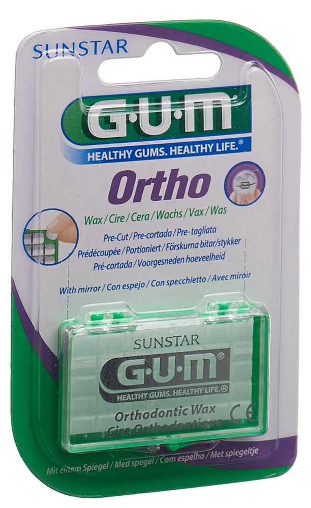 GUM Ortho Wachs<br>1 Stück