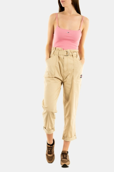 pantalons tommy jeans dw0dw12156 acm savannah sand