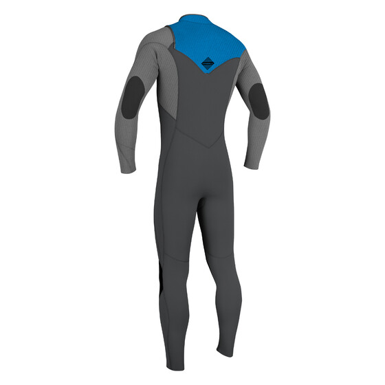 O'Neill Kinder Neoprenanzug Youth Hyperfreak 4/3+ Chest Zip Full Graph/Smoke/Baliblue SU23