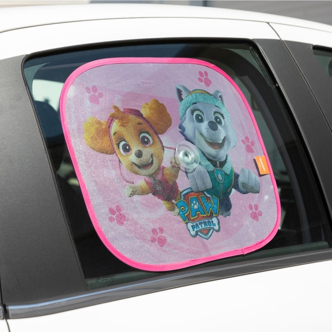 Paw Patrol - Auto-Sonnenschutz - rosa - 2 Stück
