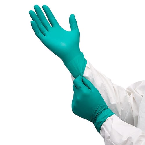 Gant de protection chimique nitrile Kimtech Science Green vert non poudré