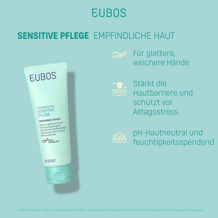 Eubos Sensitive Hand Repair & Schutz Creme , 75 ml