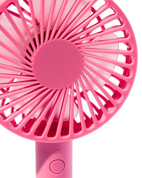 ventilateur portable Ø10cm mat rose