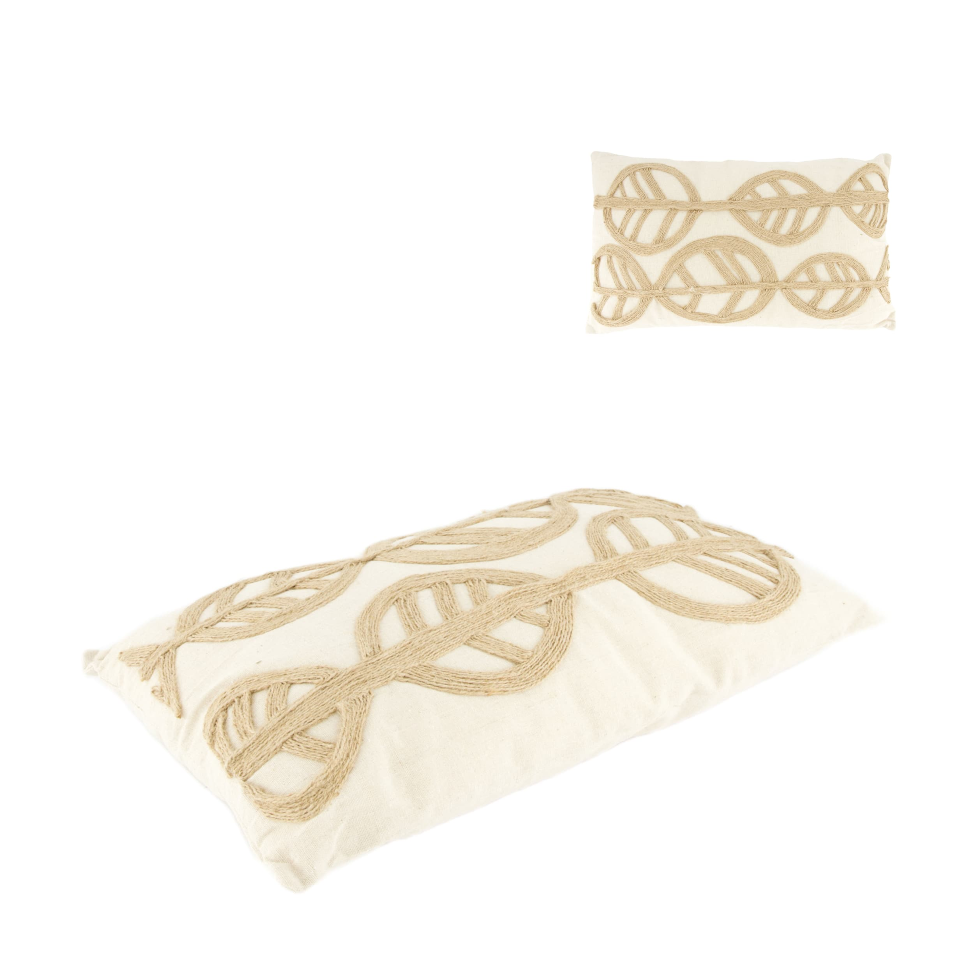 Cushion cream brown