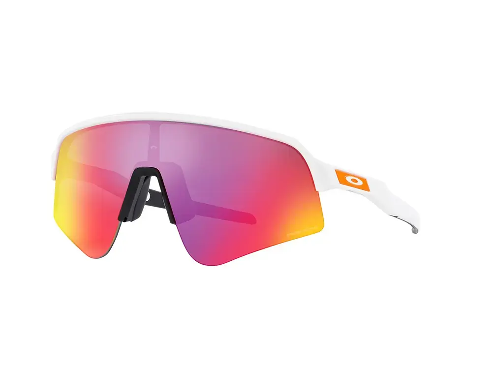 Oakley Sutro Lite Sweep Fietsbril Prizm Road Lens Mat Wit