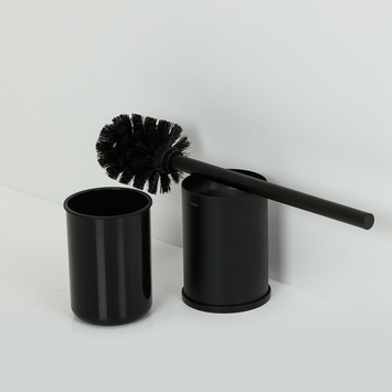 Tiger toiletborstelhouder Colar staand zwart
