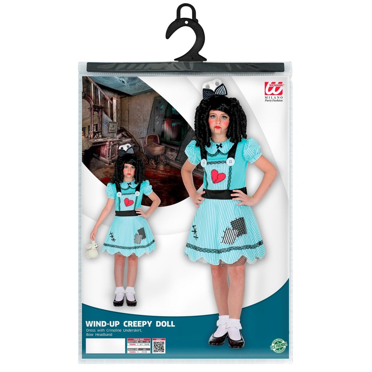 Halloween Jurk Meisje Pop