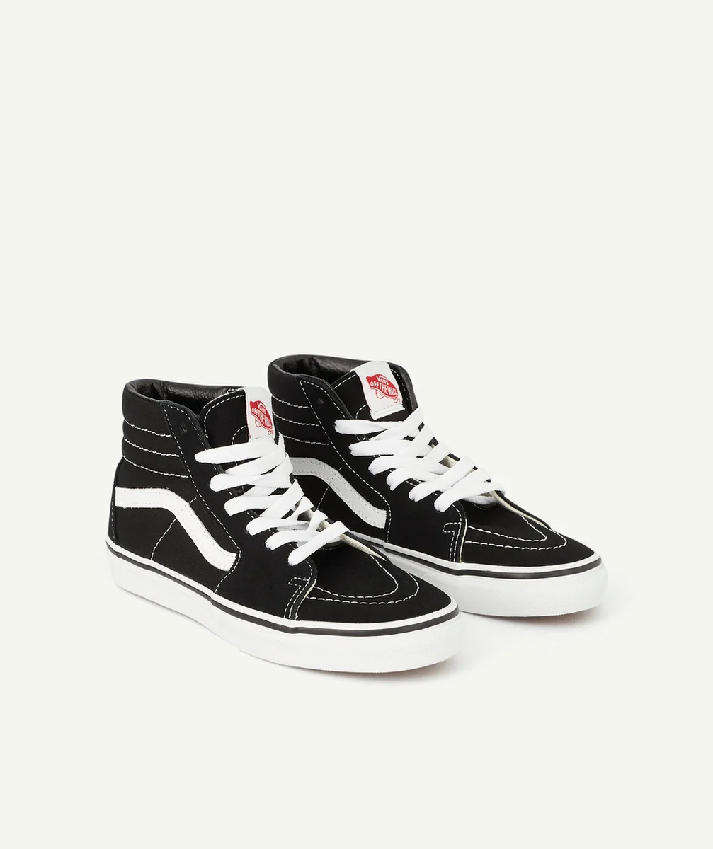 VANSBASKETS MONTANTES ENFANT BLANCHE ET NOIRE SK8-HI