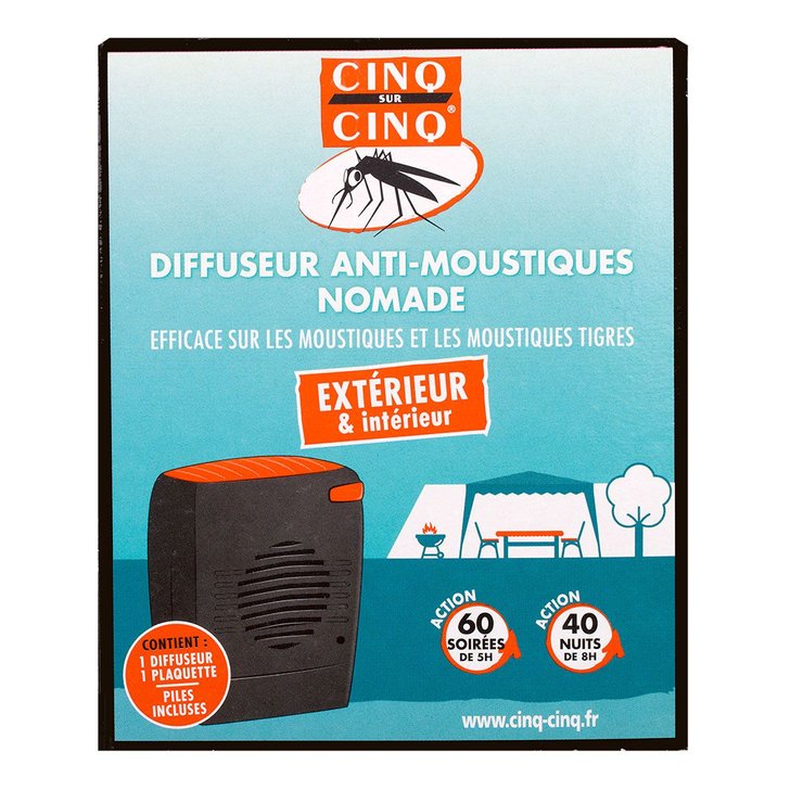 Diffuseur anti-moustiques Nomade