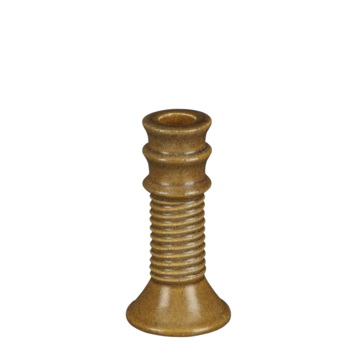 Kandelaar d.goud - h14xd7cm