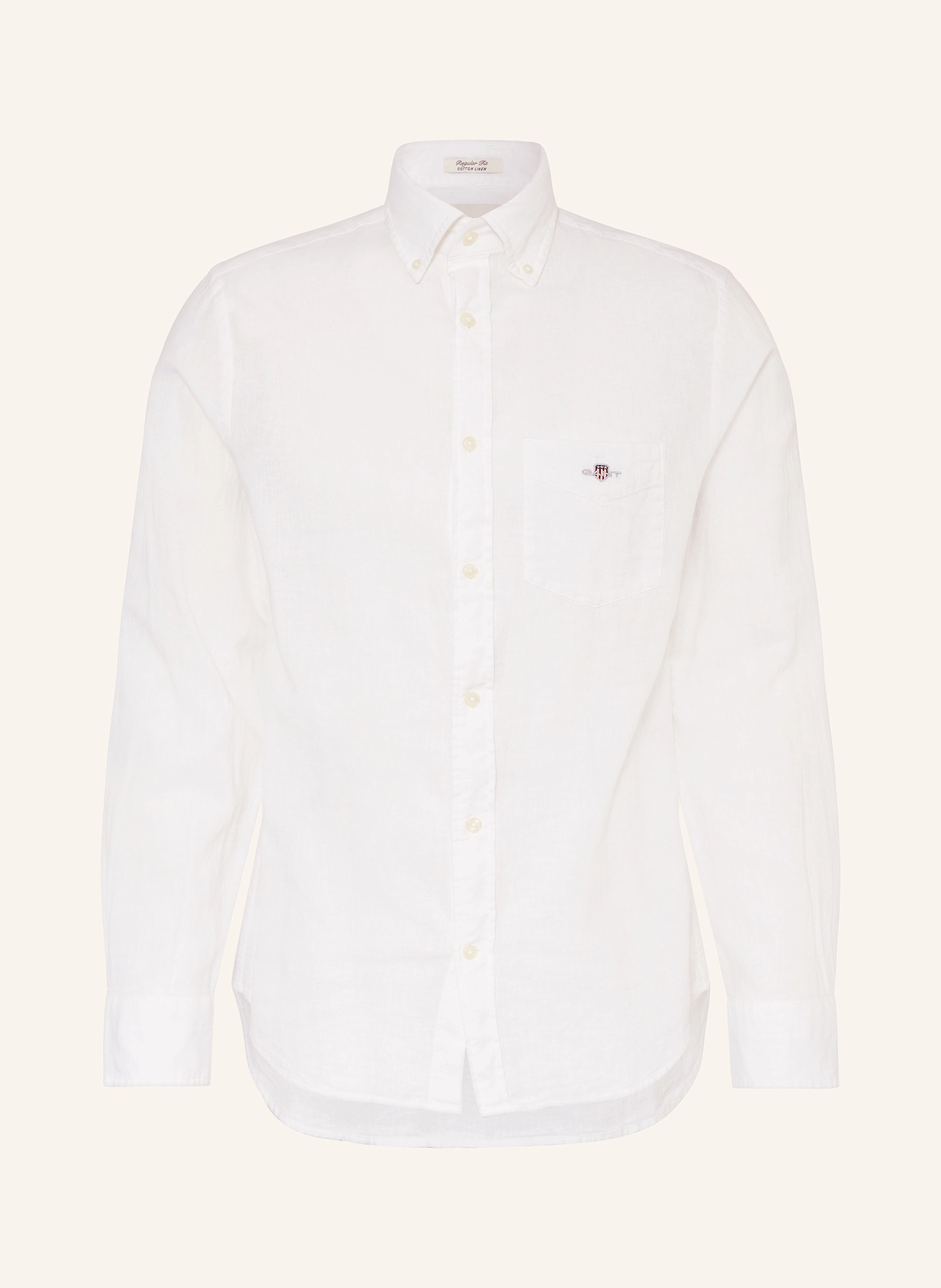 GANT Hemd Regular Fit mit Leinen