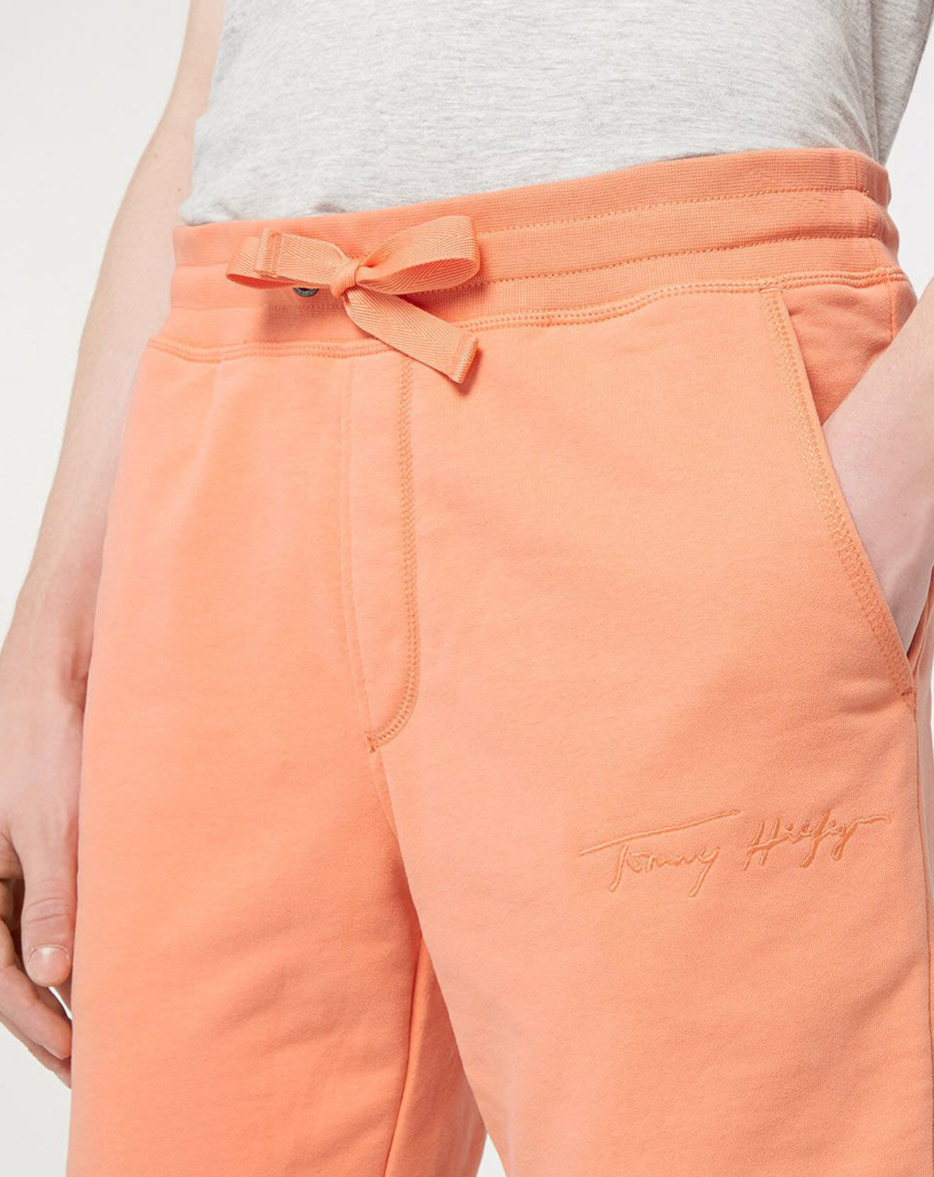 Tommy Hilfiger Bermuda Regular Signature orange clair