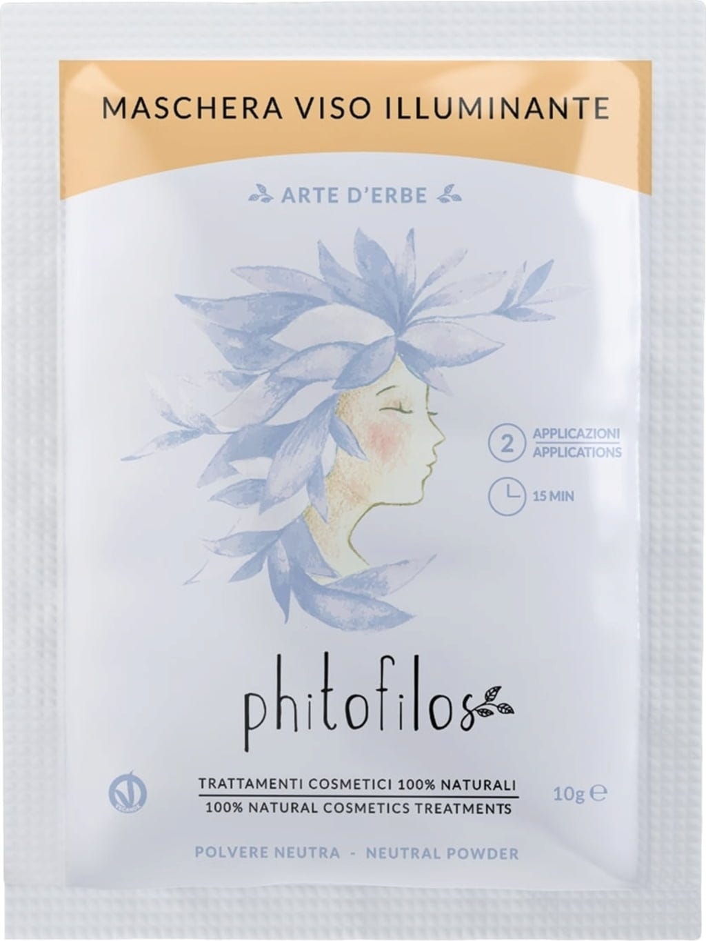 Phitofilos  Aufhellende Gesichtsmaske, 10 g