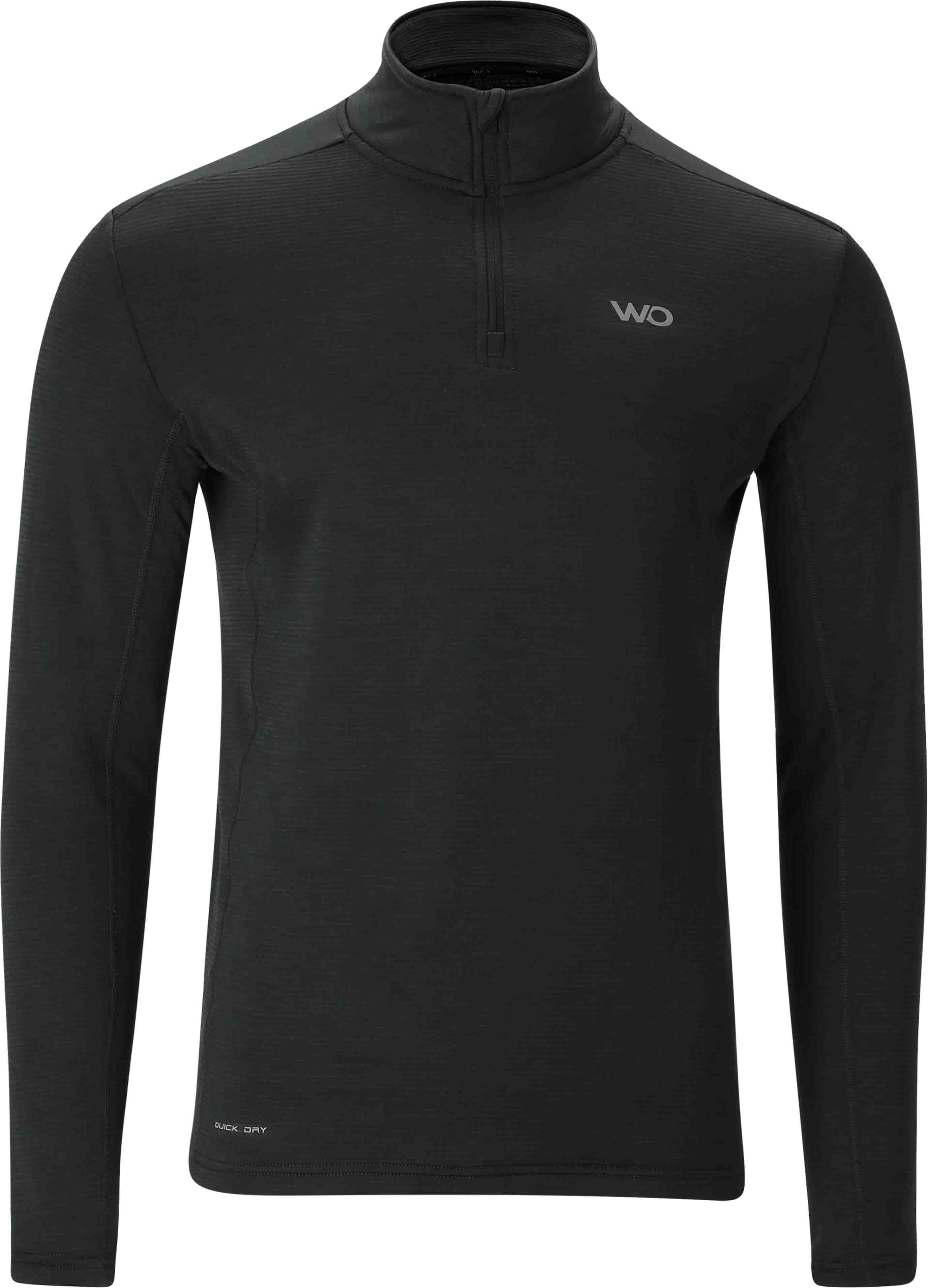 Catteo Waffle Midlayer Junior Black