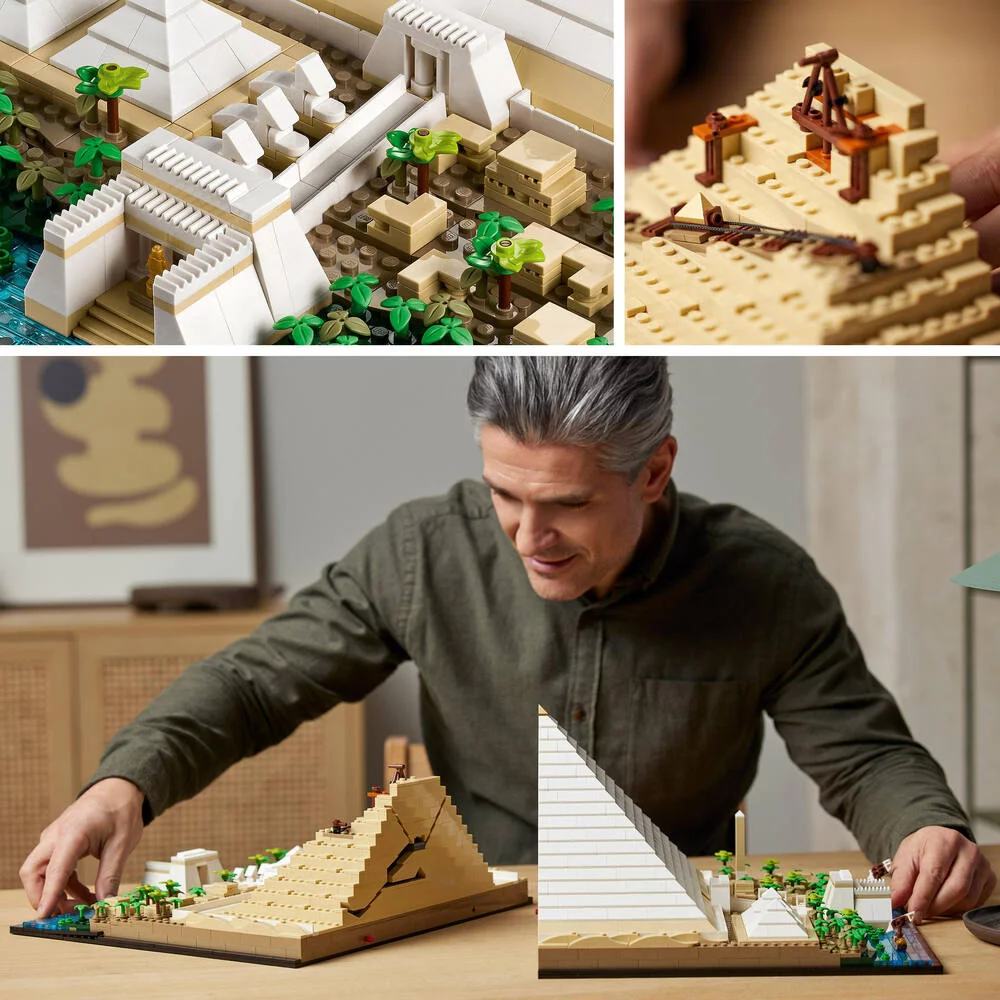 LEGO®ARCHITECTURE 21058 LA GRANDE PYRAMIDE DE GIZEH