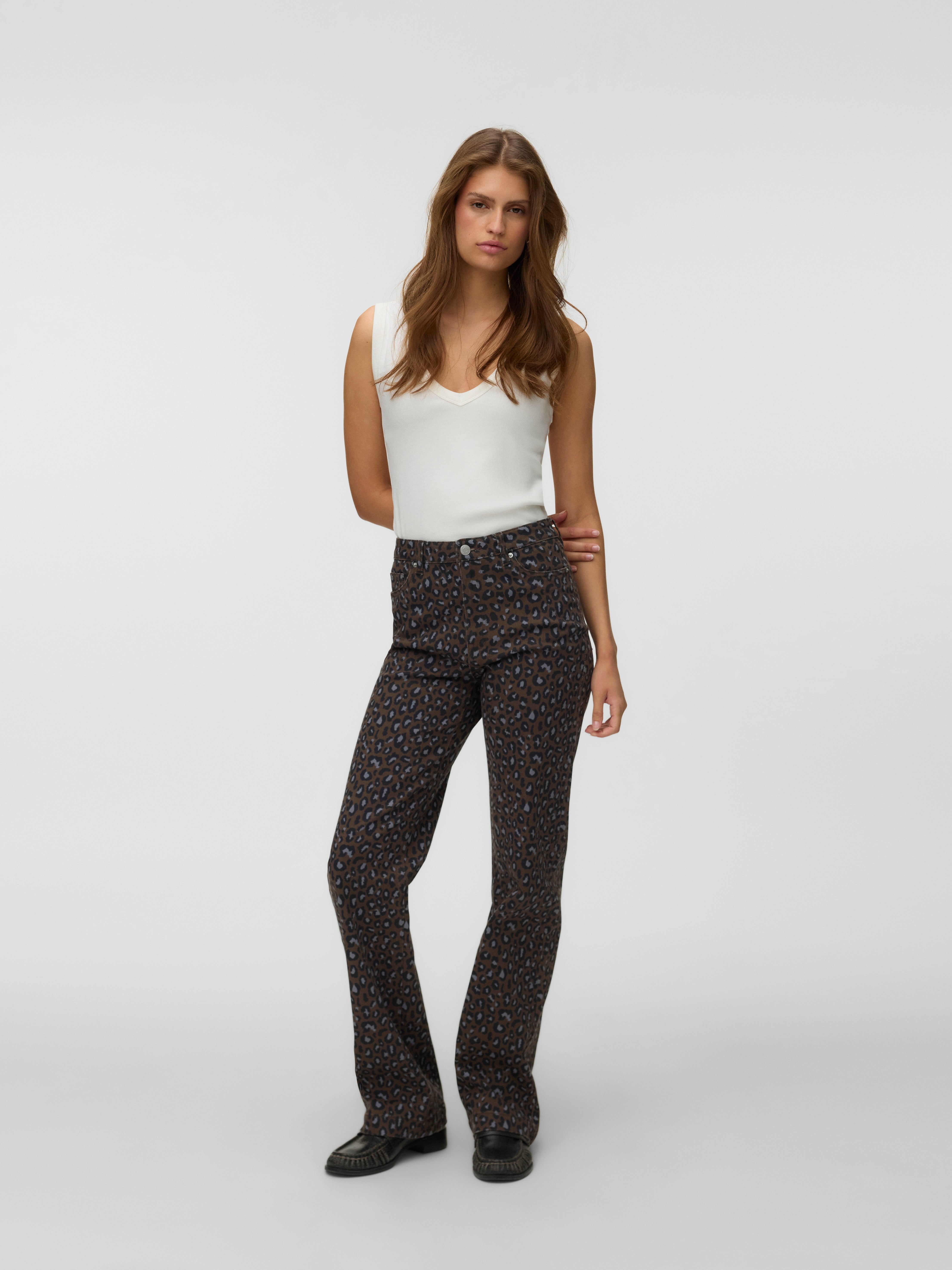 VMTESSA High rise Wide leg fit Jeans